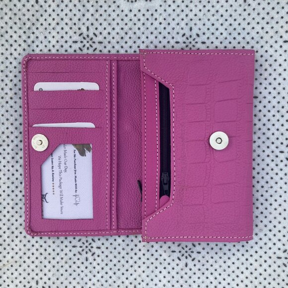 Women Clutch Wallet Leather Long Purse Card Holder Phone Case New - Picture 1 of 11